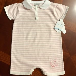 NWT Kissy Kissy Girl’s Nautical Sweater Romper